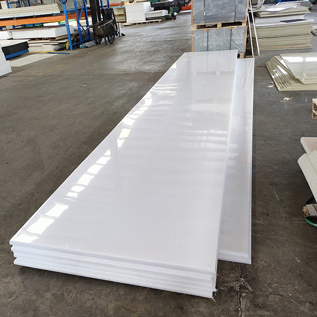 China White Color High Density Polyethylene HDPE Sheet