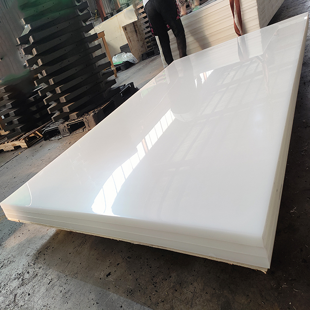 4x8 Polypropylene PP Sheet White PP Board Plates Plastic Pad Thick 3/4/5/6/8/10/20mm