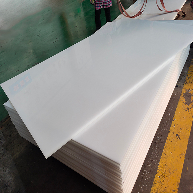 White Polypropylene Sheets PP Plates Plastic Plate