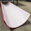 Two Color UHMWPE Liner Sheets Bend Half Circle PE1000 Conveyor Lining Sheet