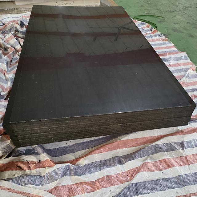 Polyethylene PE 500 PE-HMW Black AST Anti-Static Sheets