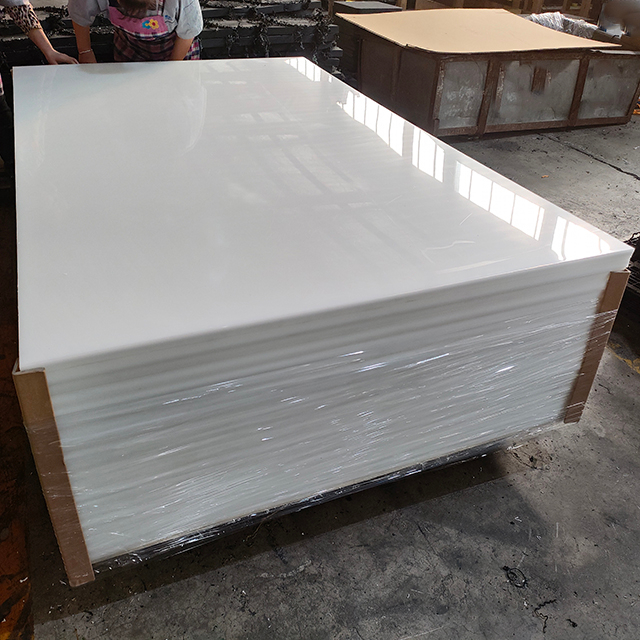 White Polypropylene Sheets PP Plates Plastic Plate