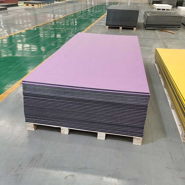 19mm HDPE Boards (Yellow-Black-Yellow Color)