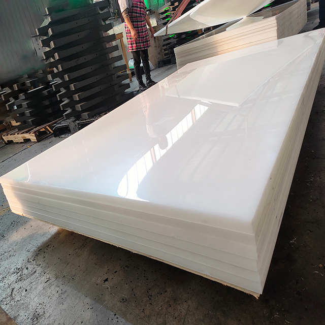 25mm 30mm Natural White PP Sheets