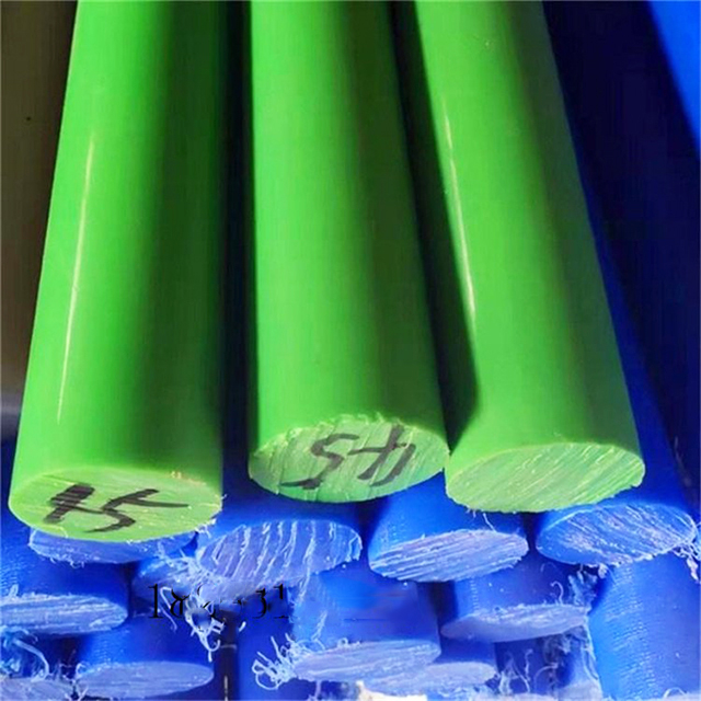 Ultra-high Molecular Weight Polyethylene Sheet UPE Rod Food Grade Wear-resistant HDPE Square Strip Processing Green PE Sheet