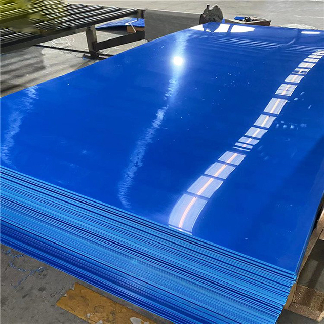 High Density Polyethylene HDPE Plastic Sheet / Solid Thick Polyethylene Sheeting / Block