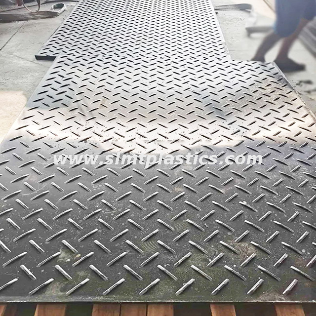 Hdpe Road Protection Mats Black Mats