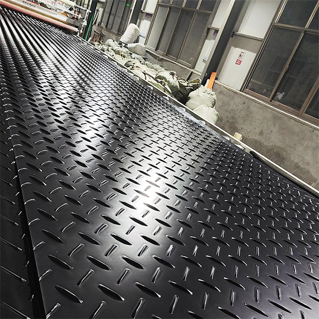 Construction Road Plates / Black Ground Protection Mats