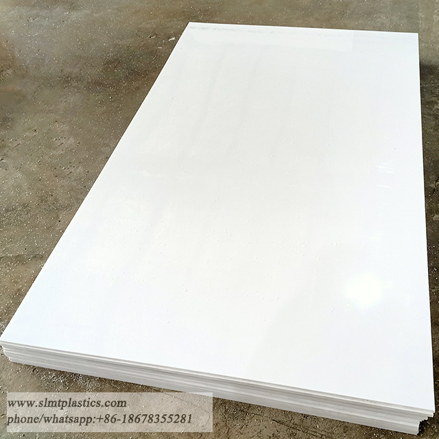 Natural White HDPE Sheets 6meter Length