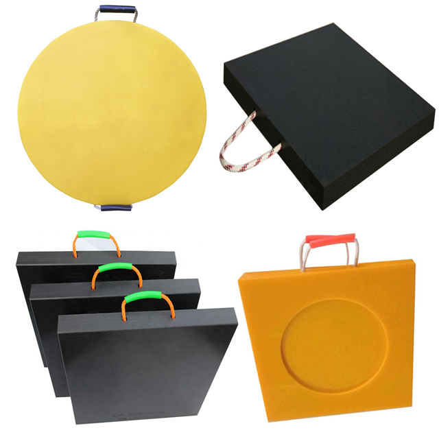 UHMW Crane Pads Outrigger Pads for Heavy Equipment And Construction