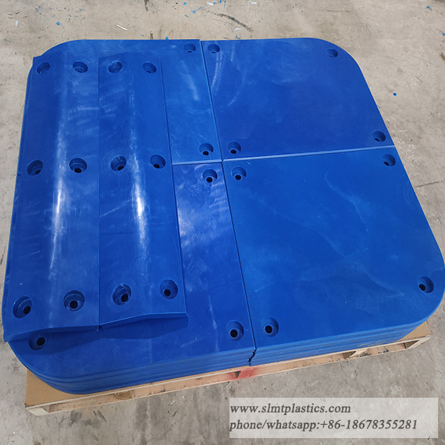 UHMW-PE Sliding Fender Marine Fender Face Pad Front Plate