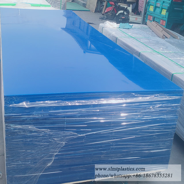 Blue Color Virgin New Material UHMWPE Sheets