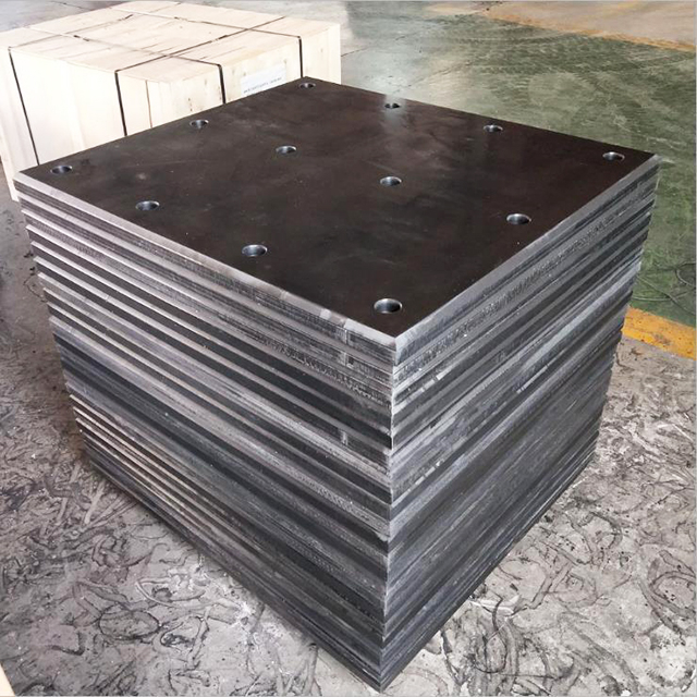 UHMW-PE Panel for Rubber Fender / Customized Uhmw Pe Marine Fender Pad