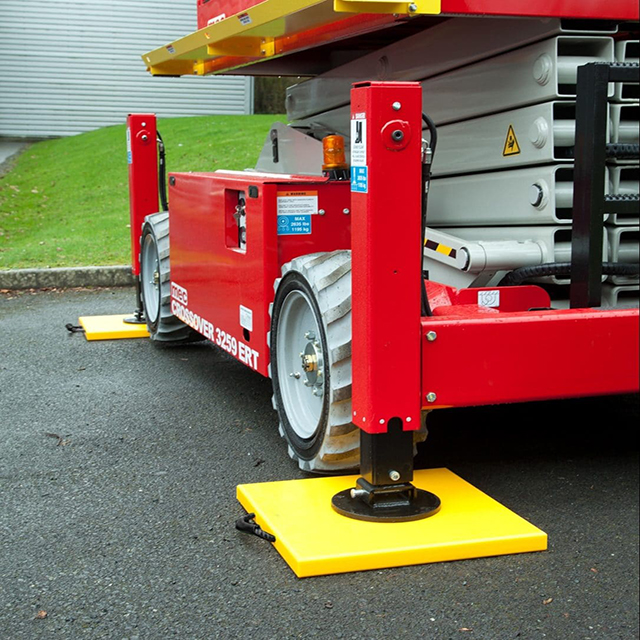 Crane Outrigger Safety Pads