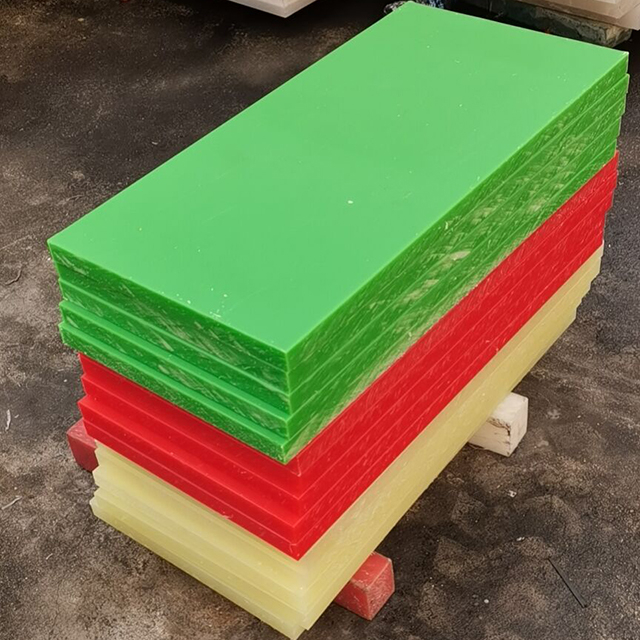 PP CUTTING BOARDS FOR LEATHER Green Natural Color