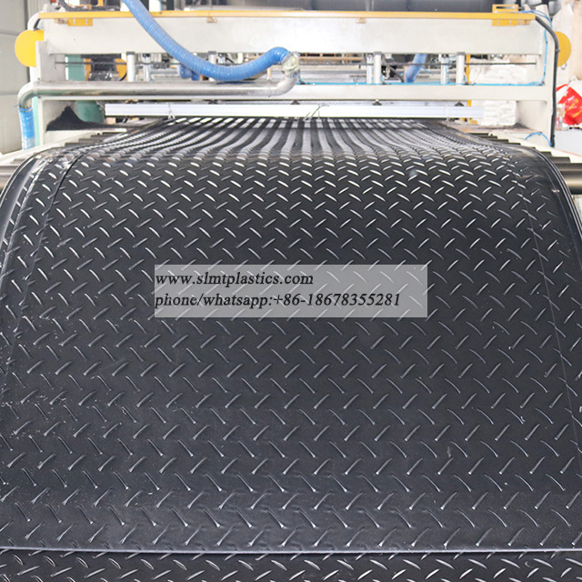 Tunnel Temporary HDPE Ground Protection Mats