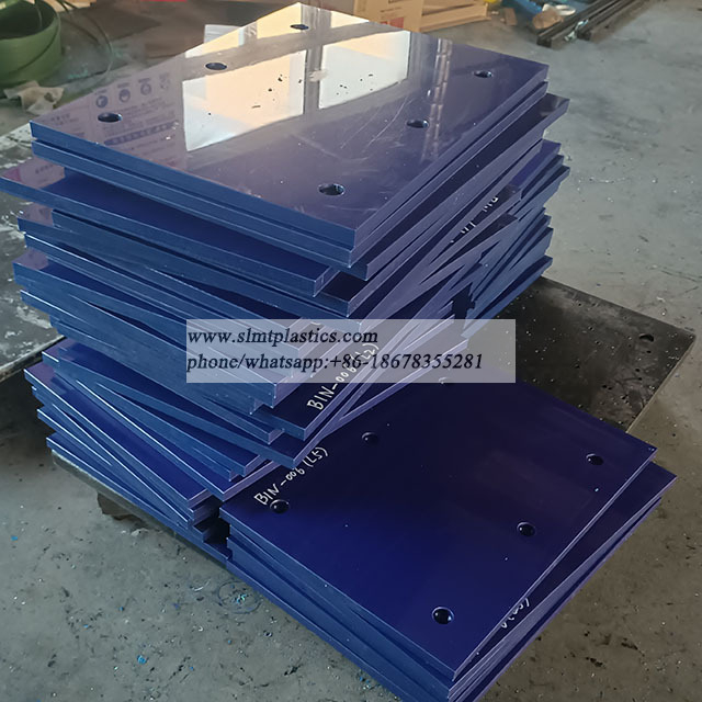 UHMWPE Polymer Liner Lignite Concrete Bunker Liner Sheet