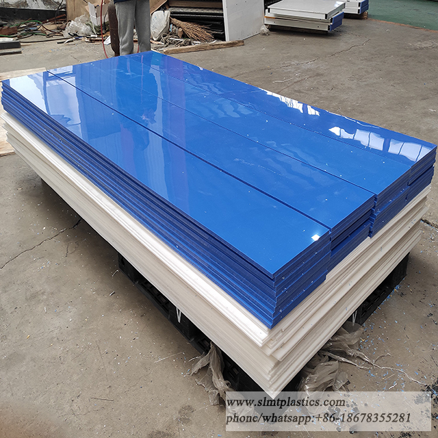 Blue Color HDPE Strips Cut To Size HDPE Sheets
