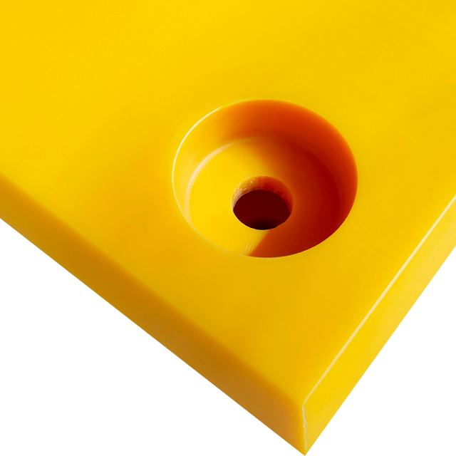Very Low Coefficient of Friction Uhmwpe Material Fender Pads