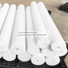 Natural White 120mm Diameter HDPE Rod 