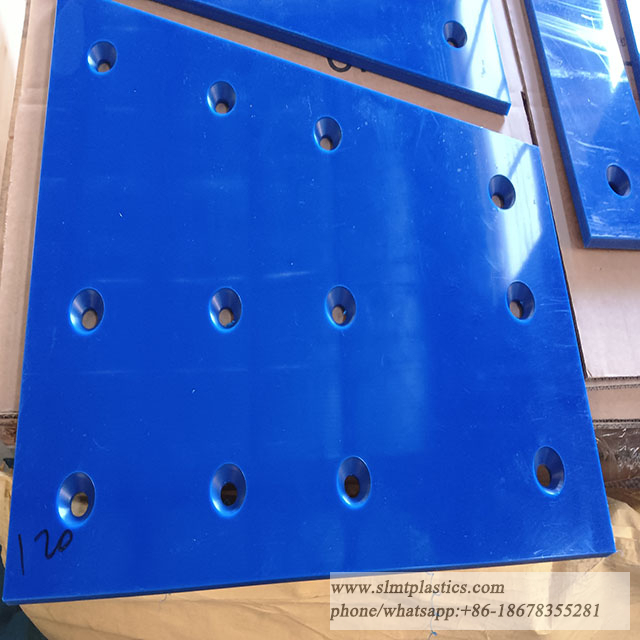 10mm 12.7mm 15mm Tivar88 Sheets Liner Plate Blue Liner