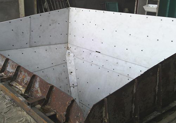 Plastic silo welded liner Polyethylene silo wear-resistant liner