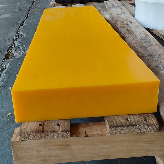 Yellow UHMW PE 1000 Plates for Marine Fender Pads