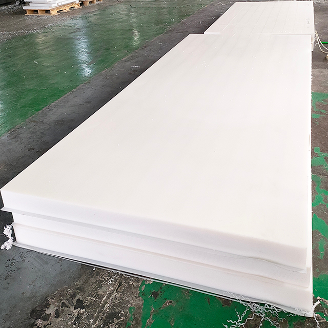 100mm Thickness Natural White UHMWPE Sheet PE1000 Board