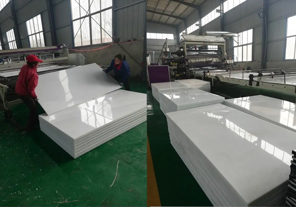White HDPE Sheets In Mass Production Now