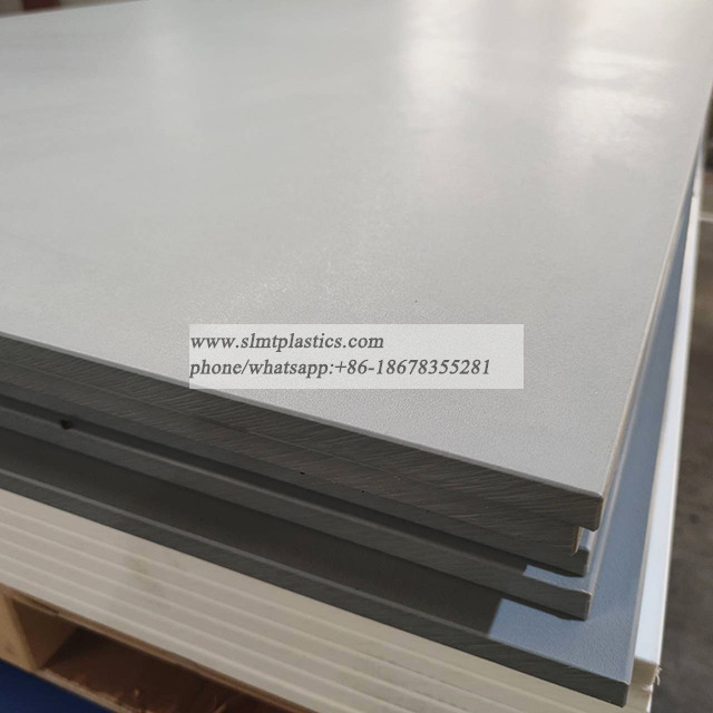 Plastic Polyethylene Board 4X8 Dual Color Clear HDPE Sheet Sea Board Marine Board Starboard