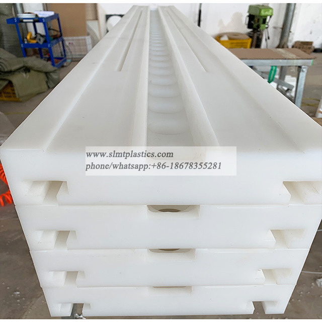 UHMWPE Linear Guide Rail Prices Plastic Sliding Rail UHMW Chain Guide Track Rail