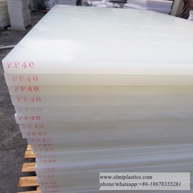 Molded A-grade PP Chopping Plate Punching Plate