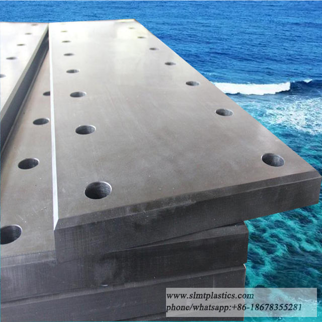 TIVAR1000 UHMW Marine Fender Frontal Pad UHMWPE Fender Panel