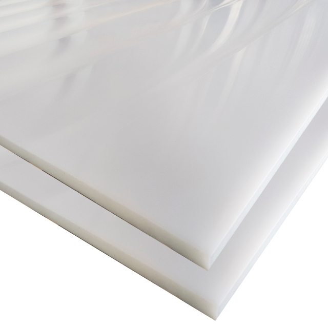 Uv Resistant Plastic Uhmwpe Sheet Natural Color