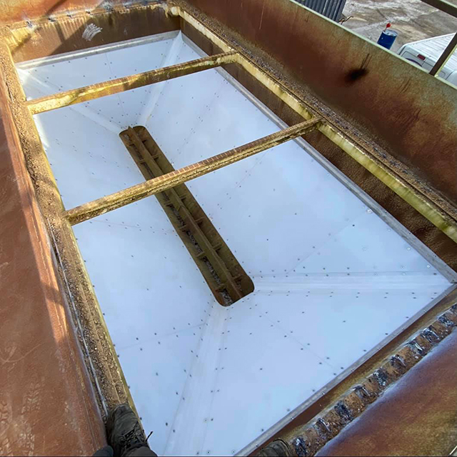 UPE Sheet CNC Quality Polyethylene Self-Lubricating UHMWPE Truck Bed Granary And Bunker Liner