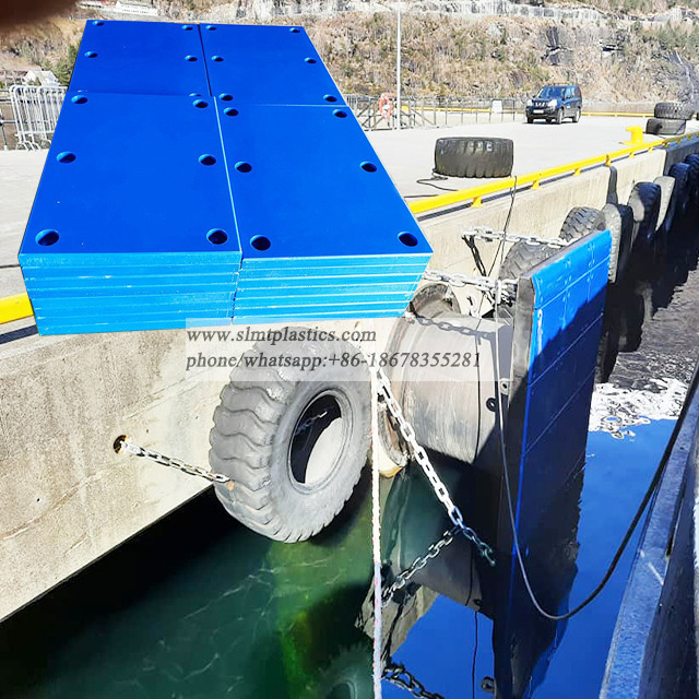 UHMW PE Facing Pad Marine Fender Plate