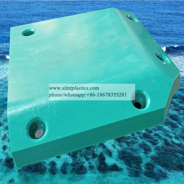 50mm Thickness Black Color Custom Size UHMW-PE Face Pads