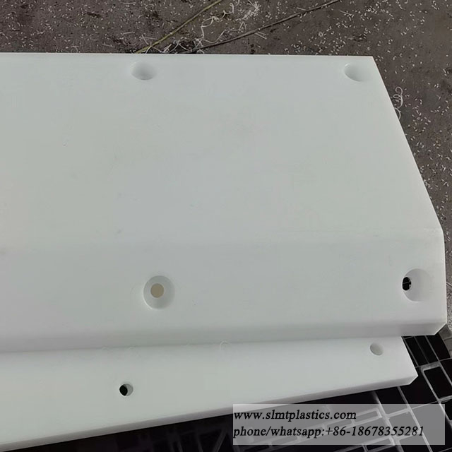 China Manufactue White Color UHMW PE Fender Pads 40MMT