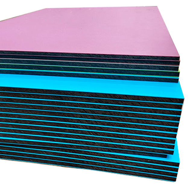 Playground Equipment Orange Peel Dual Color HDPE Sheet