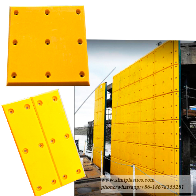 UHMW-PE Facing Pads UHMW-PE Fender Pads UHMW-PE Marine Facing Pads Marine Facing Pads