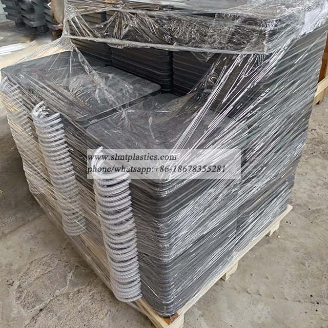 UHMWPE Crane Outrigger Pad HDPE Block for Support