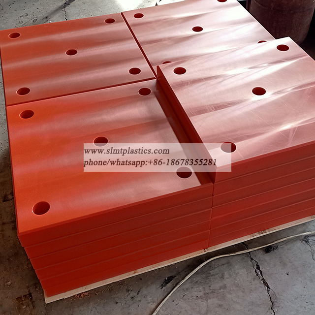 UHMWPE Frontal Panels Marine Fender Types UHMW-PE Face Pad