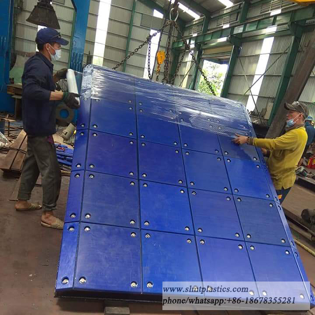 UHMW - PE Sliding Fenders Marine Fender Face Pads