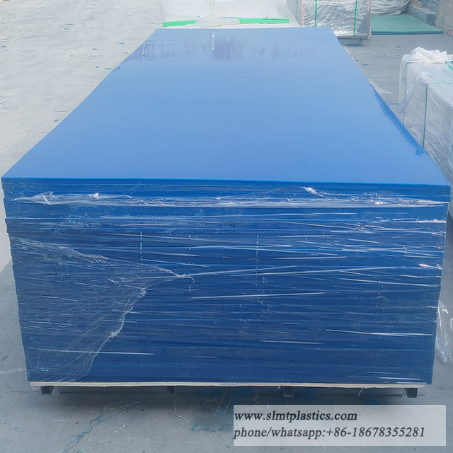 Blue Color Virgin New Material UHMWPE Sheets