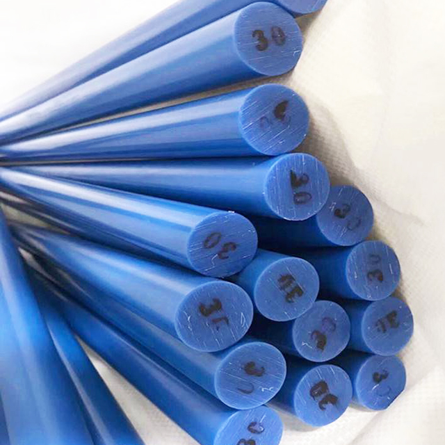 UHMW-PE Natural Plastic Rod / HDPE High Density Polyethylene Natural Rod