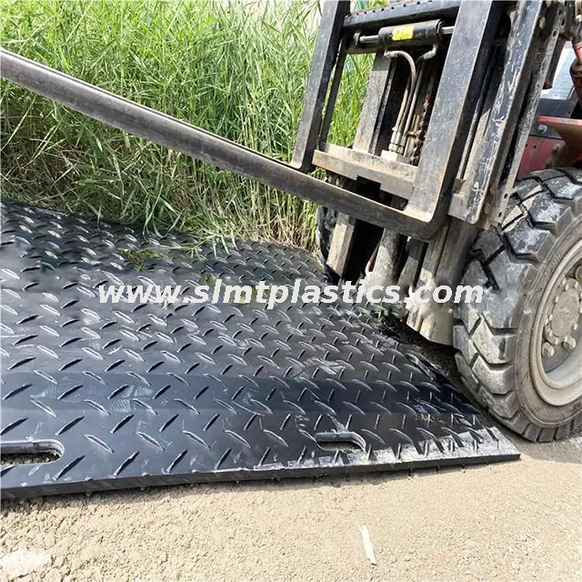 Ground Protection Mats for Turf Grass Work Zone 
