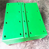 Green UHMW PE Fender Pads Marine And Infrastructure