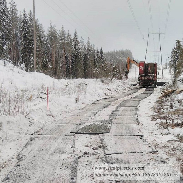 10mm Ground Protection Mats for Heavy Equipment