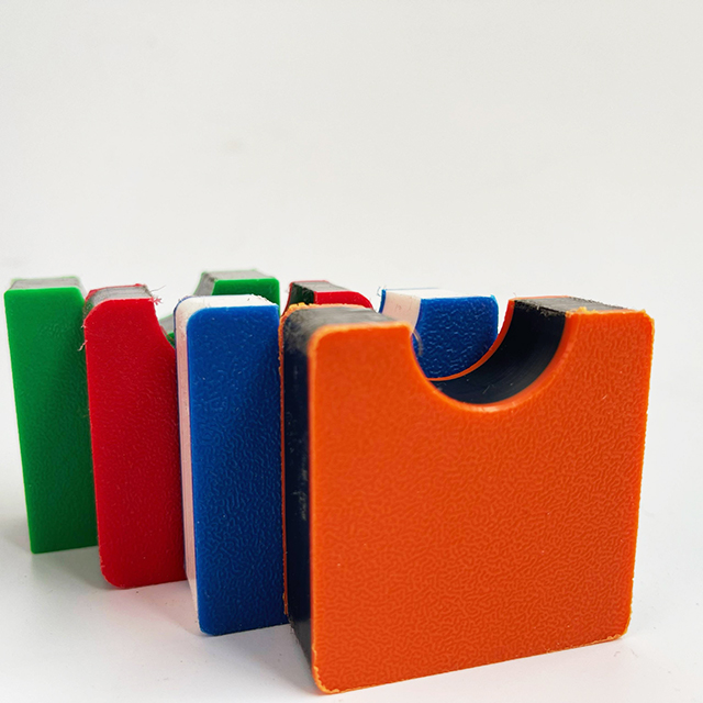 15mm 19mm UV Stable Orange Peel Texture Dual Color Triple Layers Sandwich HDPE Plastic Sheet