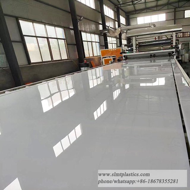 Smooth Polypropylene Glossy PP Plastic Sheet